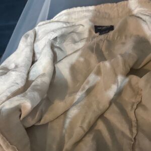 Y2K The Limited 100% Linen Button Up Shirt Neutral Minimalist Top